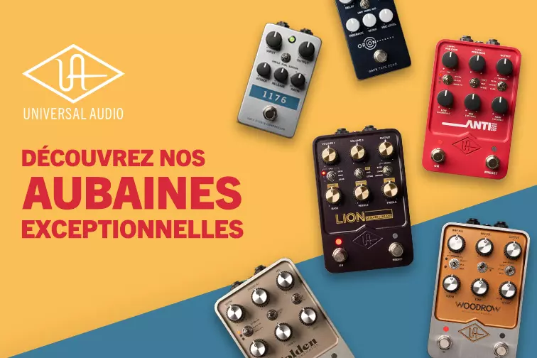 Profitez dnormes rabais sur les produits Universal Audio